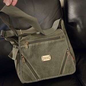 Army Green Messenger Bag